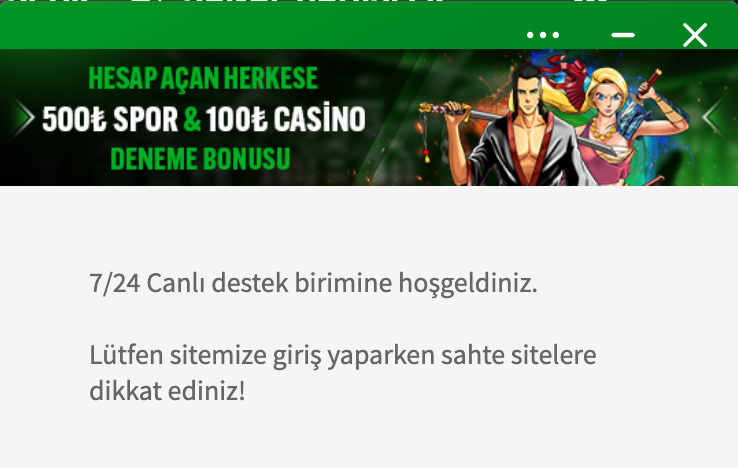 GOBahis Canlı Destek