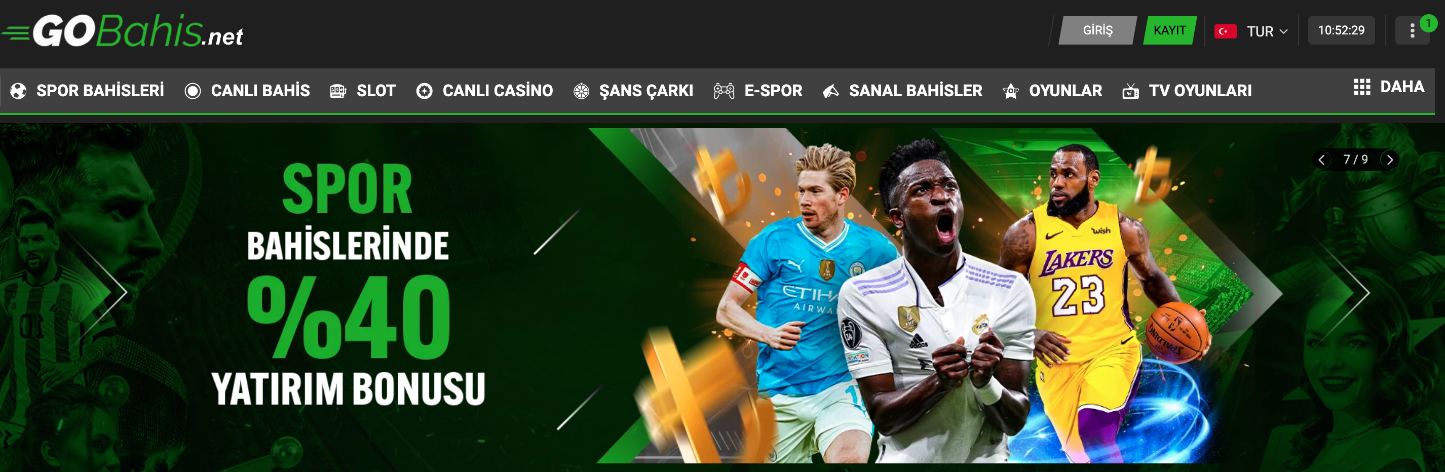 Spor Yatırım Bonusu