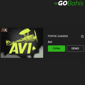 Aviator demo oyna